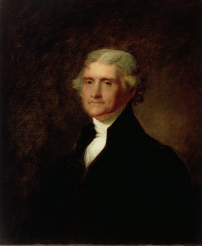 Portrait of Thomas Jefferson, c.1835 by Asher Brown Durand